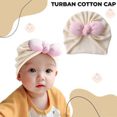 Compact and Stylish Baby Cap (Beige)